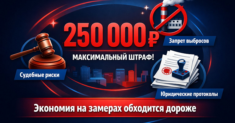 Замеры промышленных выбросов