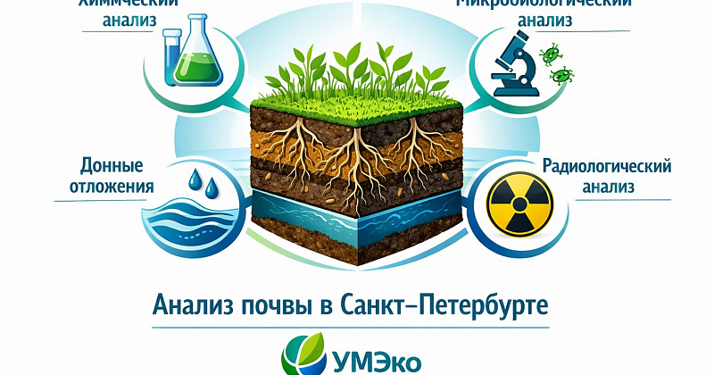 Анализ почвы в Санкт-Петербурге