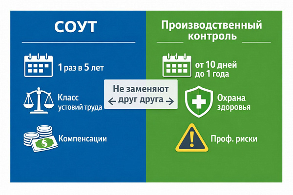 СОУТ и анализ воздуха рабочей зоны