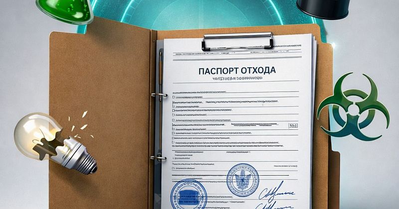 Паспорт отходов I-IV класс