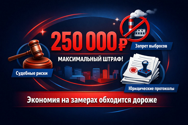 Замеры промышленных выбросов